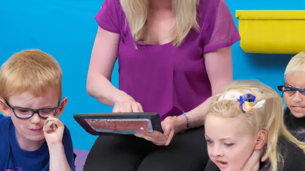 AI technology concept for language therapy